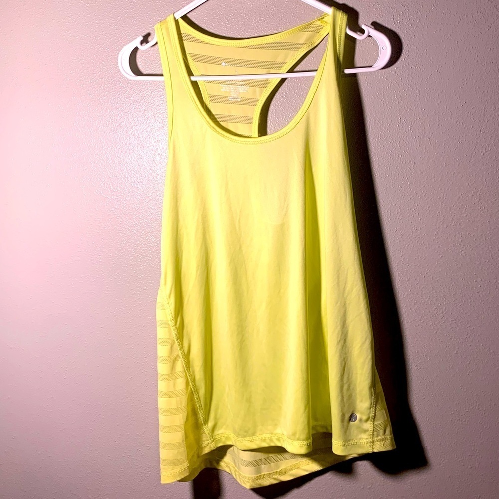 Bally yellow tank top